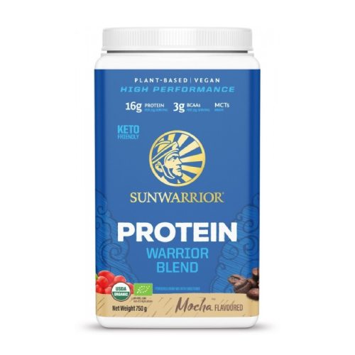 BIO Proteine vegane con dolcificante – mocha, 750 g