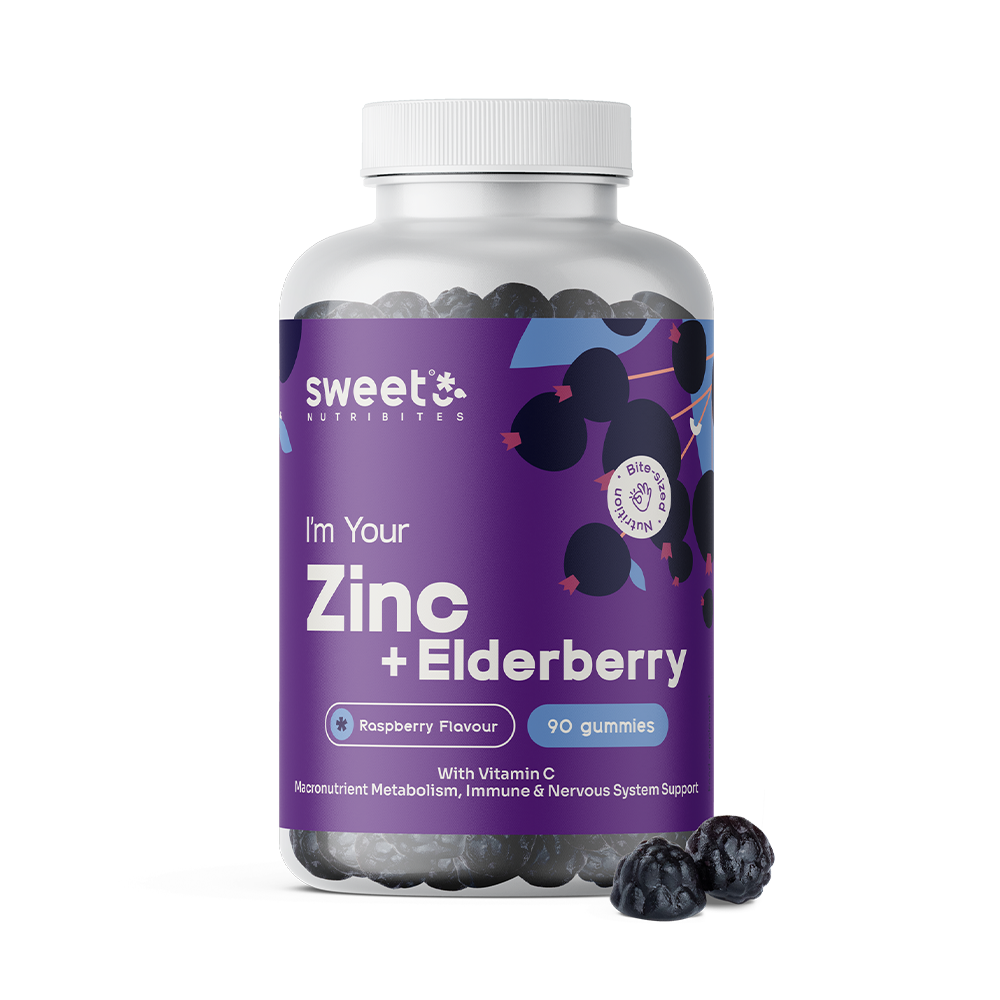 Zinco con sambuco – caramelle gommose per il sistema immunitario