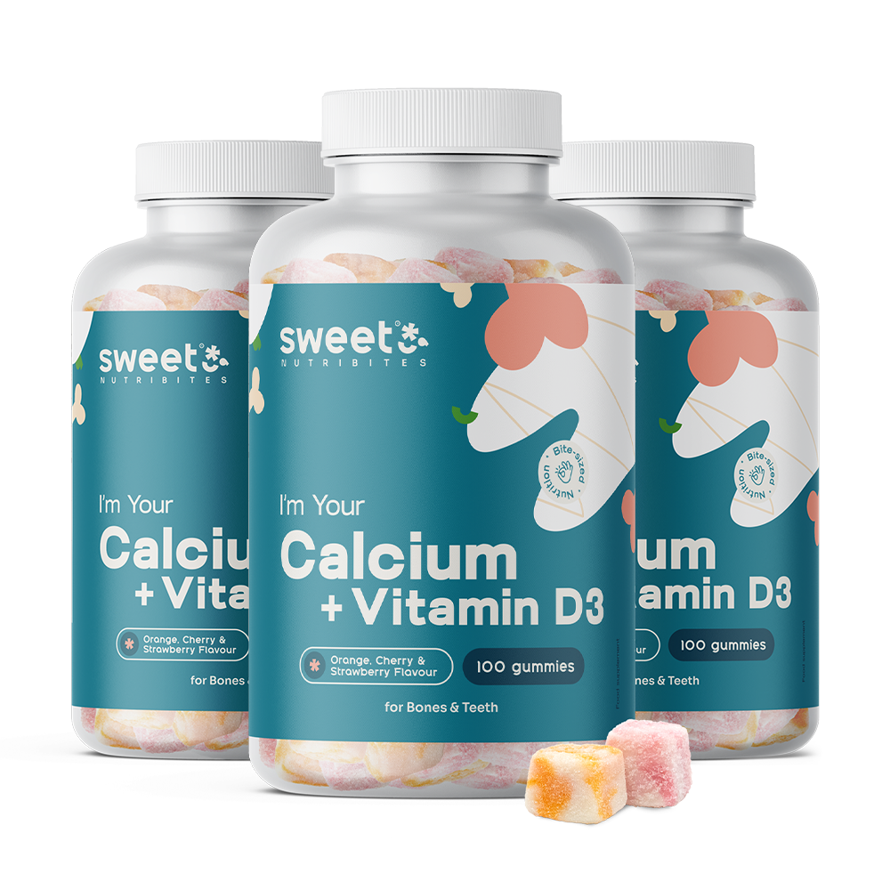 Calcio + vitamina D3 – caramelle gommose