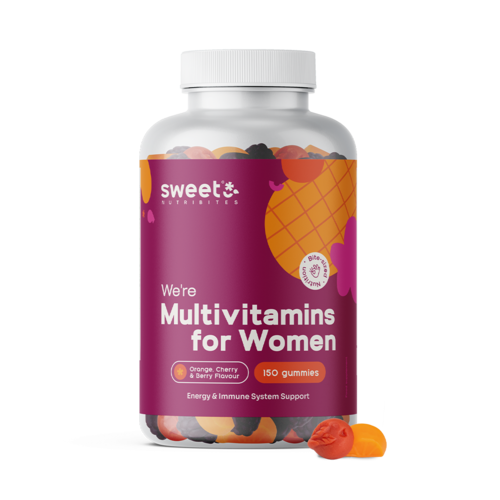 Multivitamine per donne, 150 caramelle gommose