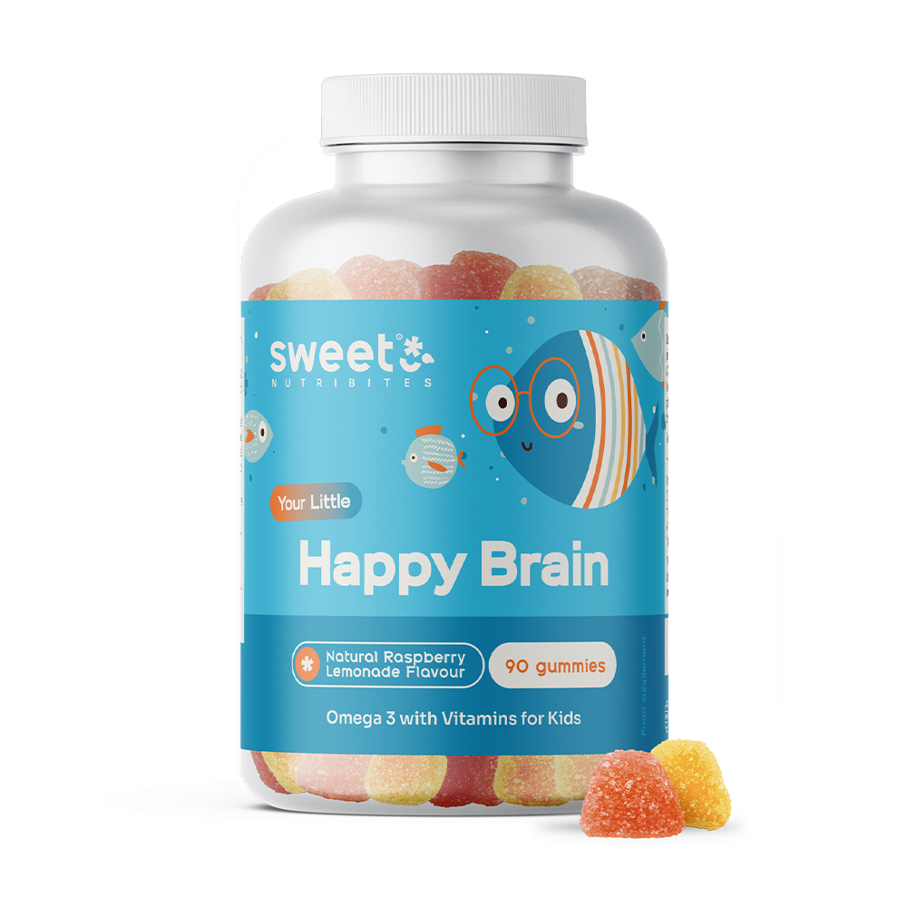 Cervello Felice - gomme per bambini con acidi grassi omega-3.