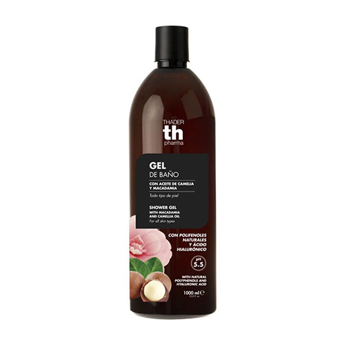 gel doccia con macadamia e camelia