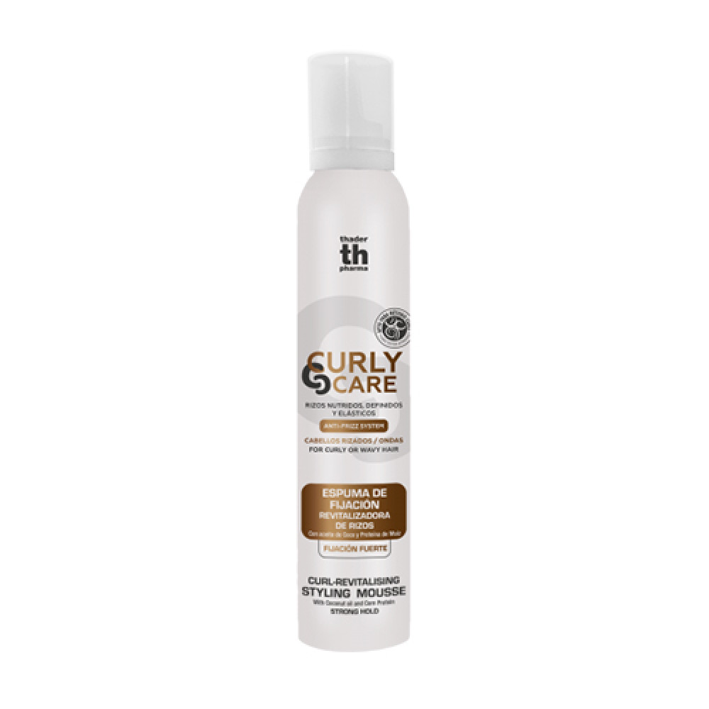 Schiuma per capelli ricci Curly Care, 200 ml 