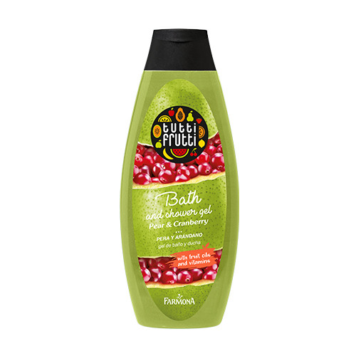 Bagnoschiuma e gel doccia – pera & mirtillo rosso