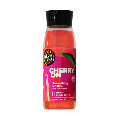 Olio da bagno e doccia - ciliegia e vaniglia