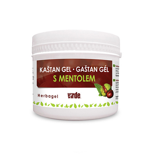 Gel al castagno con mentolo, 250 ml