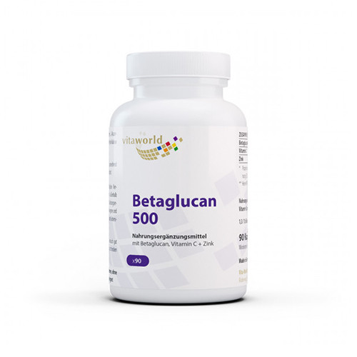 Beta-glucano 500 mg con vitamina C e zinco