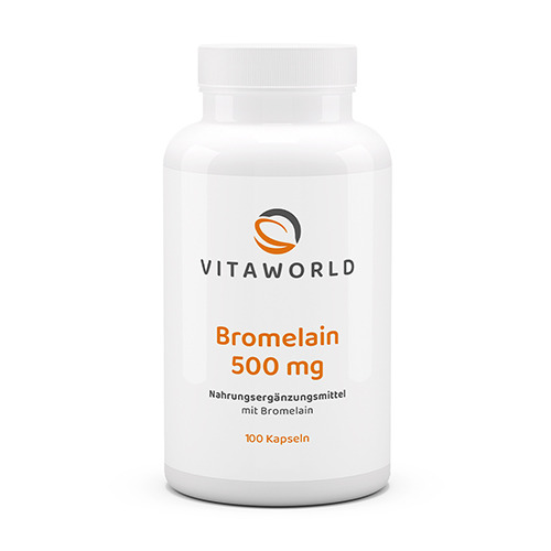 Bromelina 500 mg, 100 capsule