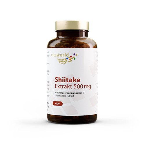 Shiitake in capsule