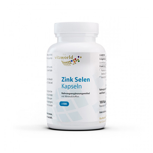 Zinco + selenio, 100 capsule