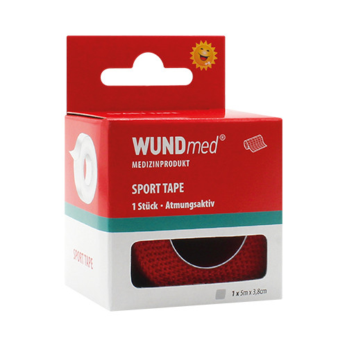 Nastro per bendaggio sportivo, 5m x 3,8cm.