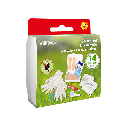 Kit per la rimozione delle zecche.