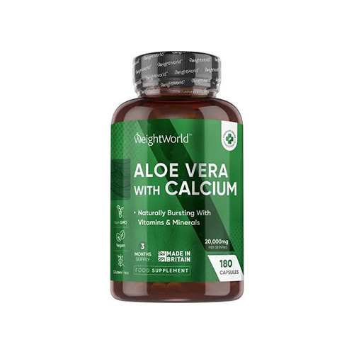 Aloe vera con calcio