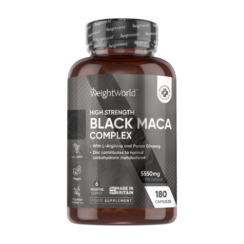 Maca nera complesso 5550 mg, 180 capsule