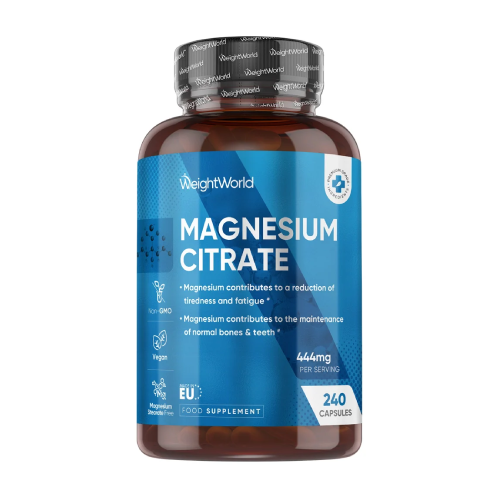 Citrato di magnesio 444 mg, 240 capsule