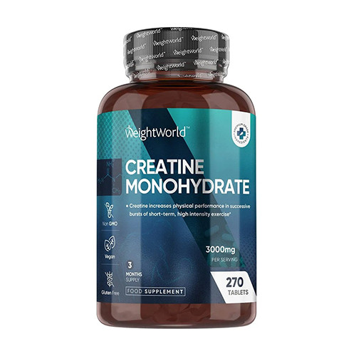 Creatina monoidrato 3000 mg, 270 compresse