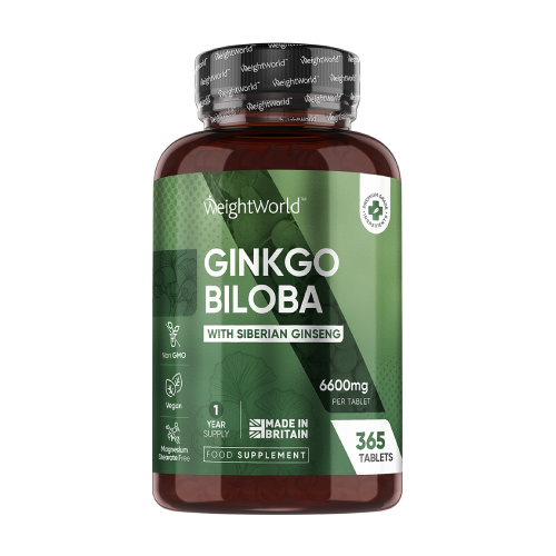 Ginkgo biloba con ginseng siberiano, 365 compresse