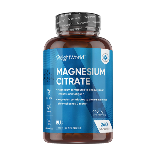Citrato di magnesio.