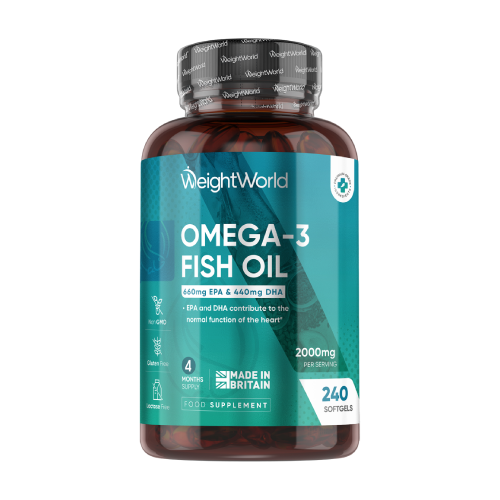 Omega-3 da olio di pesce, 240 capsule molli