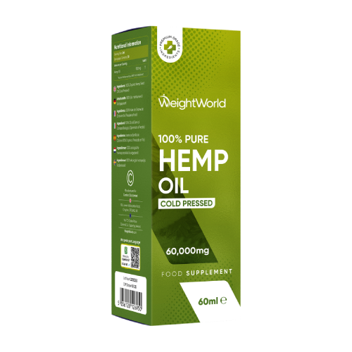 Olio di semi di canapa, 60 ml