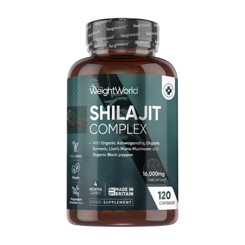 Complesso di Shilajit – con erbe, 120 capsule
