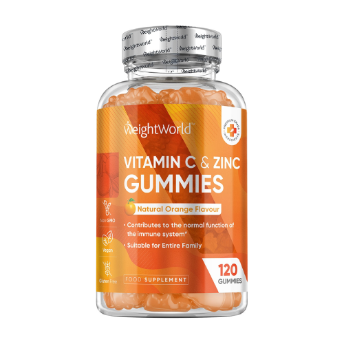 Vitamina C e Zinco, 120 caramelle gommose