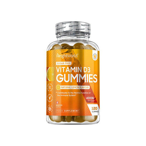 Vitamina D3 4000 IU, 120 caramelle gommose