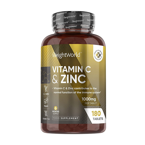 Vitamina C + zinco, 180 compresse