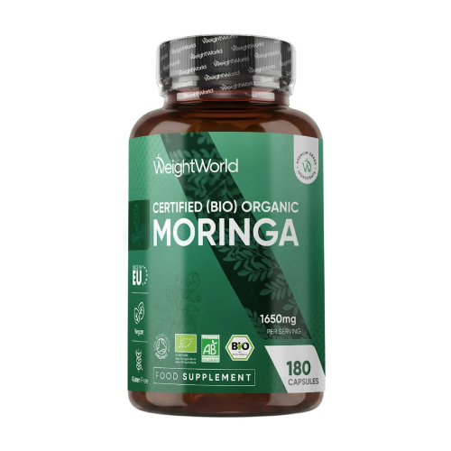 BIO Moringa 1650 mg, 180 capsule