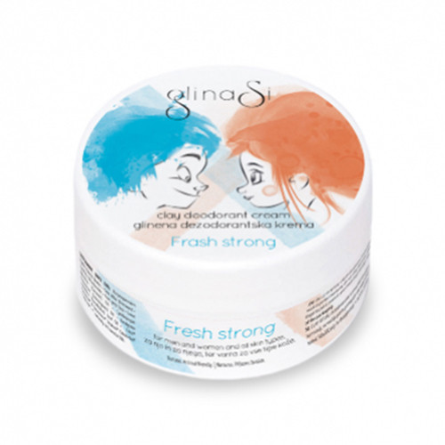 Fresh Strong crema deodorate naturale all'argilla
