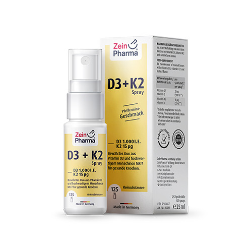 Vitamina D3 + K2 vegana - in spray